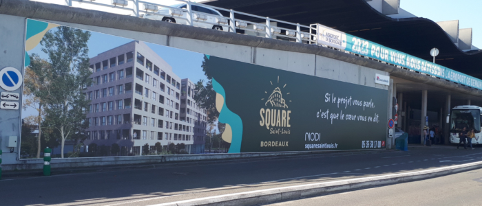 Campagne d’affichage Square Saint-Louis